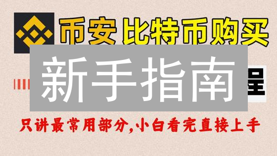 新手指南：在币安购买比特币，掌握投资策略与风险管理