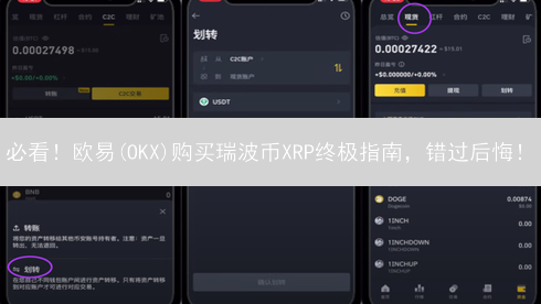 必看！欧易(OKX)购买瑞波币XRP终极指南，错过后悔！